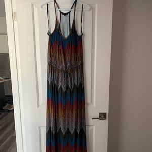 Banana republic multicolour maxi dress in Medium